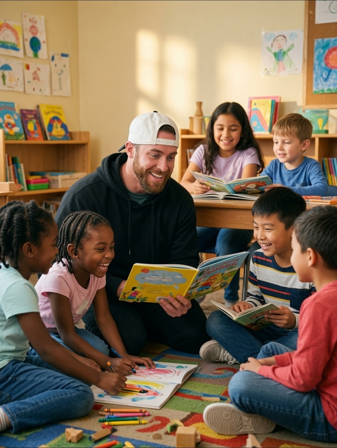 Orphanage classroom